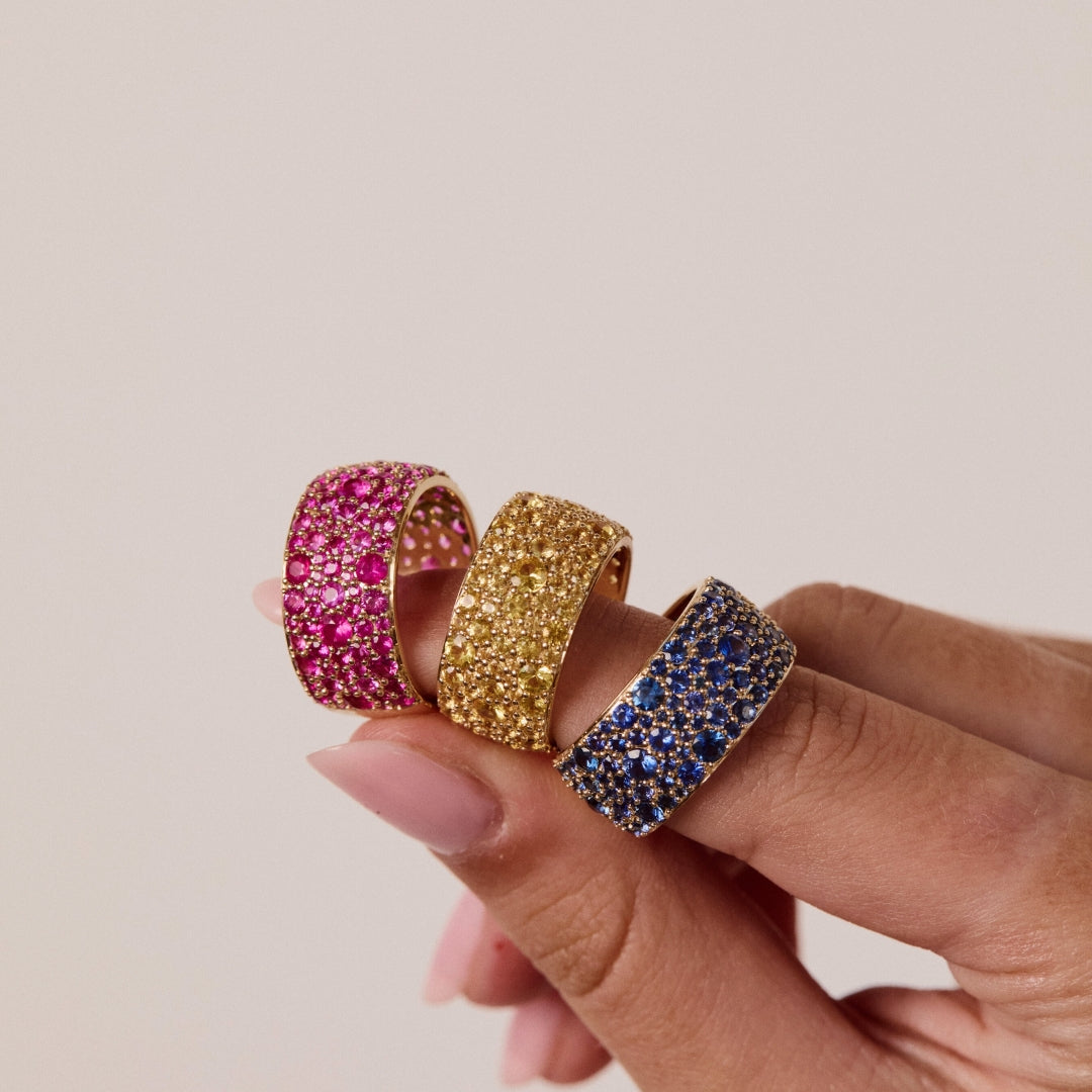 Blue Sapphire Cigar Band